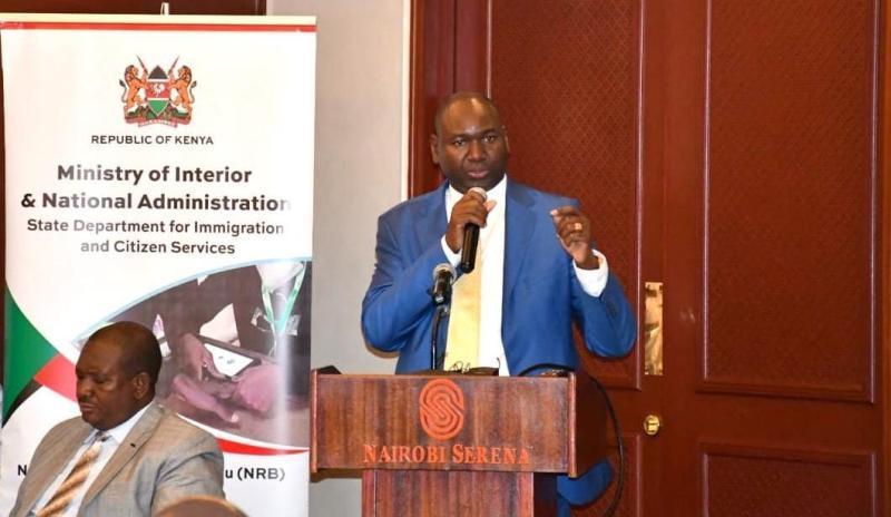 File image of Immigration PS Julius Bitok.